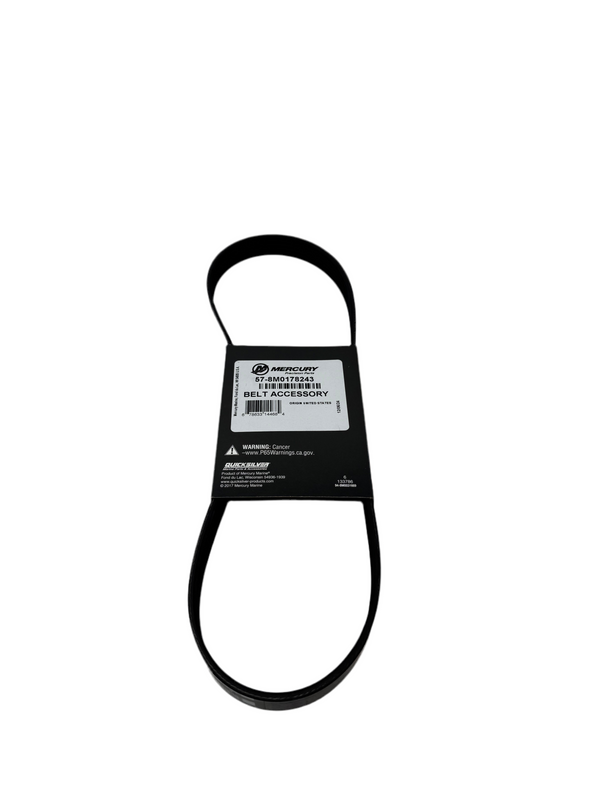 Mercury/Quicksilver Alternator Belt V10/V12 (8M0178243)