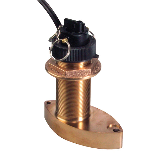 Raymarine B744V Bronze Thru Hull Triducer with 45' Cable