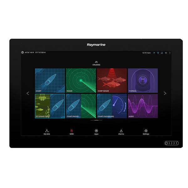 Raymarine Axiom XL 16 15.6" Multifunction Display Kit with RCR-SD, Alarm & Cable