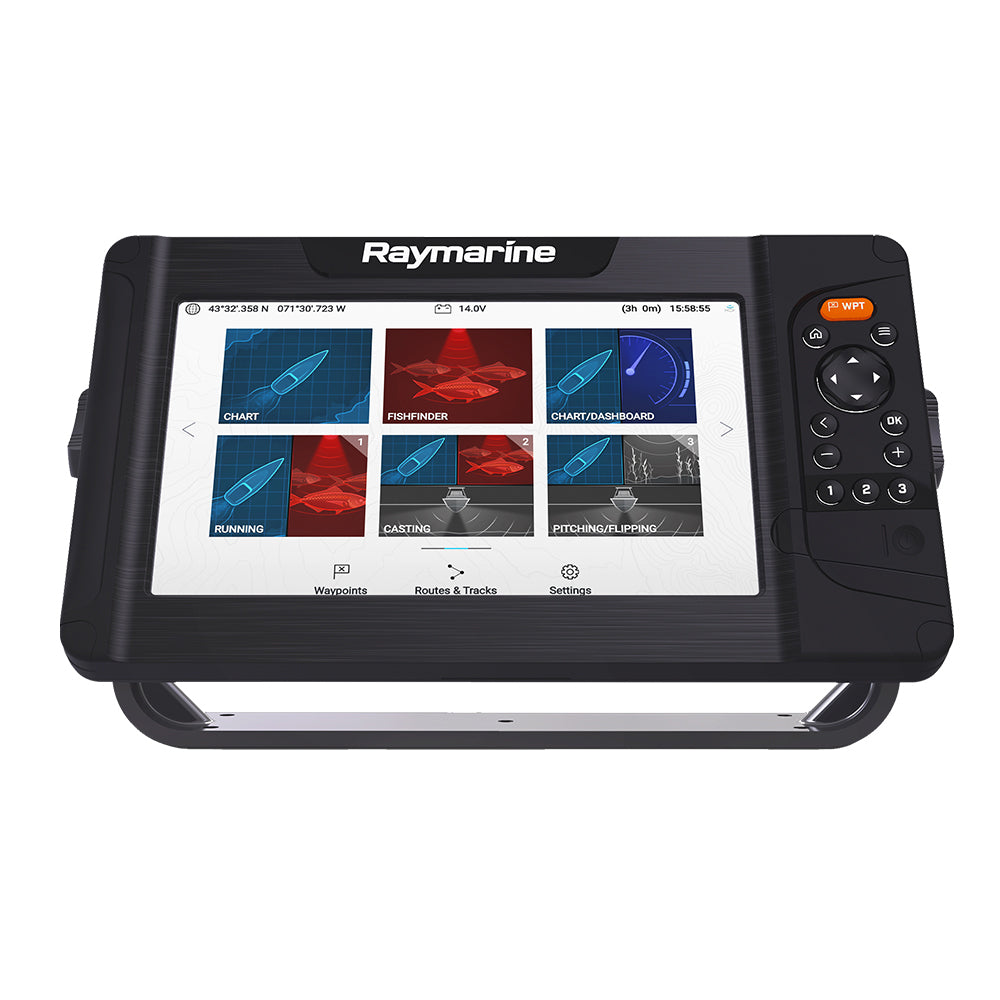 raymarine fish finders for sale Element 9 HV Chartplotter & Fishfinder Combo Whisker Seeker Tackle Whisker Includes Light House North Line Weight:30 lb worm Hook