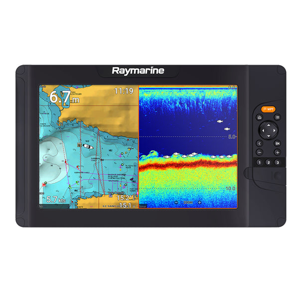 Raymarine Element 12 S with Navionics+ US & Canada Chart - No Transducer