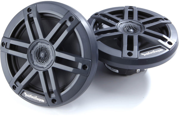 Rockford Fosgate M0 6.5" Marine Speakers Black Pair