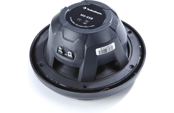 Rockford Fosgate M0 6.5" Marine Speakers Black Pair