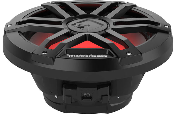 Rockford Fosgate M1 12" Marine Subwoofer w/ RGB LEDs 4 Ohm DVC Black