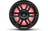 Rockford Fosgate M2 8" Marine Speakers with Horn Tweeters - Black with RGB LEDs