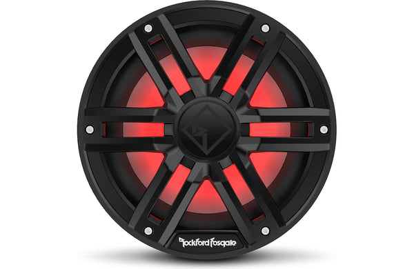 Rockford Fosgate M2 10" Marine Subwoofer w/ RGB LEDs 4 Ohm DVC Black