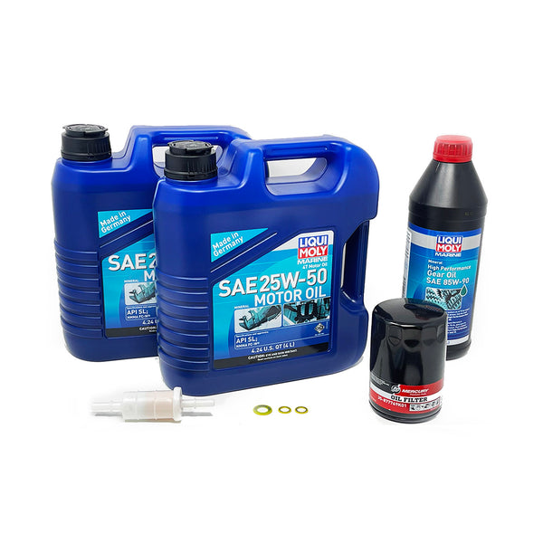 100 Hour Service Kit for Mercury Verado 350-400M-400R L6 Engines