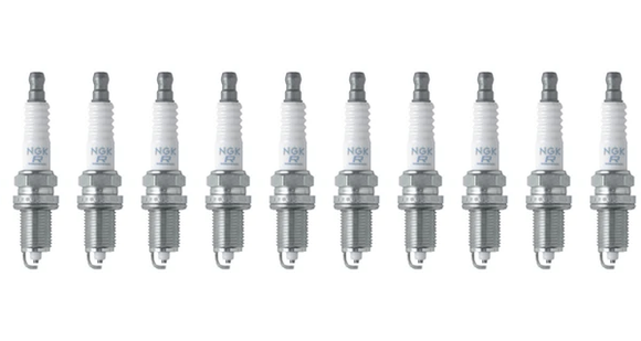 NGK OEM Spark Plug Kit for V10 6.4 350-425HP Verado Engines (Set of 10)