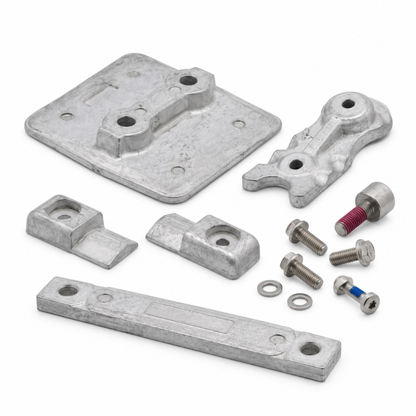 Anode (zinc) Kit for Mercury 5.7L V10 350-425hp Verado
