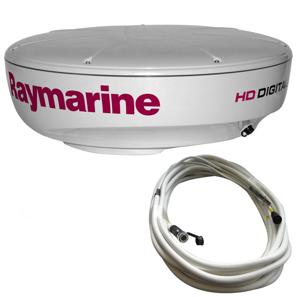 Raymarine RD424HD 4kW Digital Radar Dome with 10M Cable