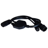 Raymarine Adapter Cable 25-Pin to 25-Pin & 7-Pin - Y-Cable to RealVision & Embedded 600W Airmar TD to Axiom RV