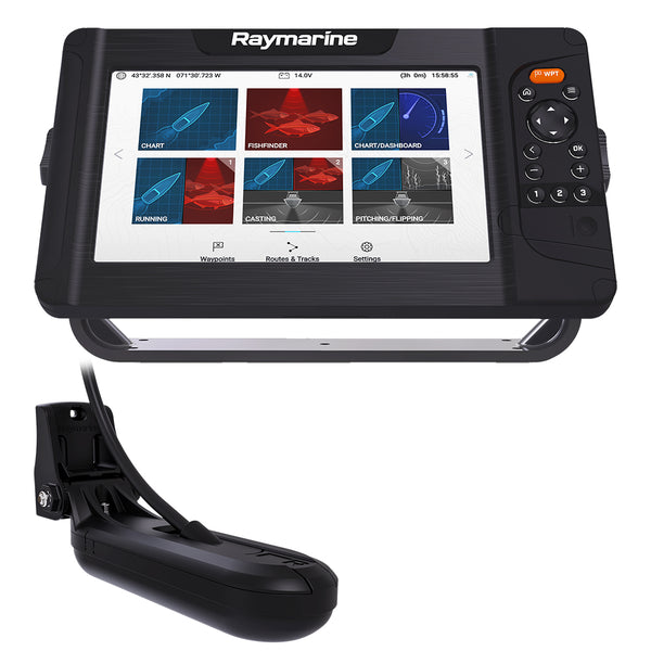 Raymarine Element 9 HV Combo with HV-100 Transducer & Nav+ US & Canada Chart