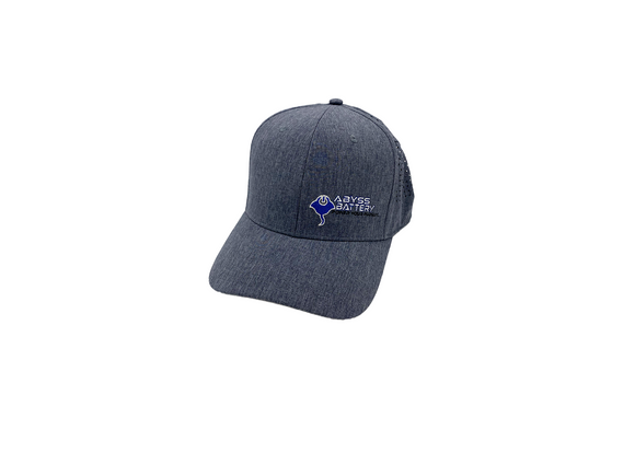 Perforated Ray Hat - Heather Navy - Abyss Battery