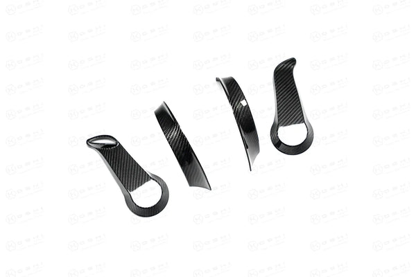 Carbon Fiber Accent Overlays for Mercury Gen 1 (Design 2) DTS Multi-Engine Control Throttle