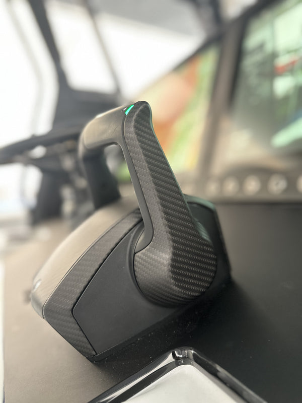 Carbon fiber accent overlays for Mercury Next Gen DTS Multi