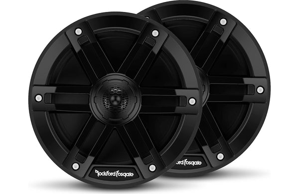 Rockford Fosgate M0 6.5" Marine Speakers Black Pair