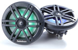 Rockford Fosgate M1 6.5" Speakers - Black with RGB LEDs