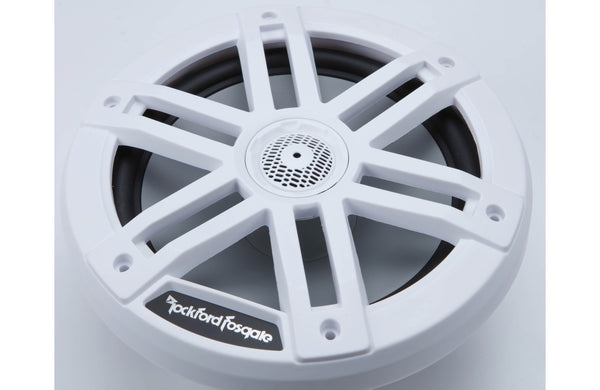 Rockford Fosgate M1 8" Marine Speakers - White with RGB LEDs