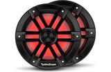 Rockford Fosgate M1 8" Marine Speakers - Black with RGB LEDs