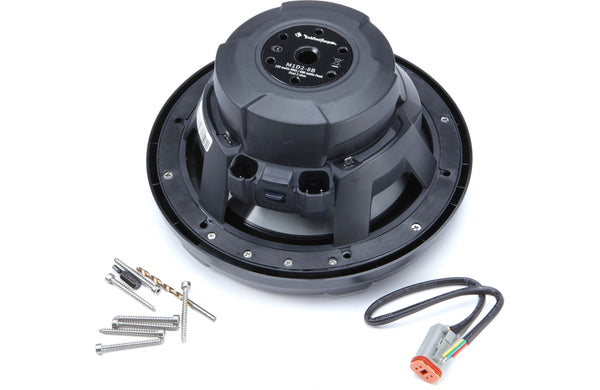 Rockford Fosgate M1 8" Marine Subwoofer w/ RGB LEDs 2 Ohm DVC Black