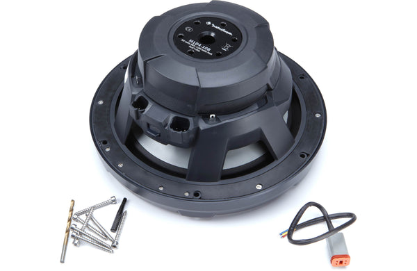 Rockford Fosgate M1 10" Marine Subwoofer w/ RGB LEDs 4 Ohm DVC Black