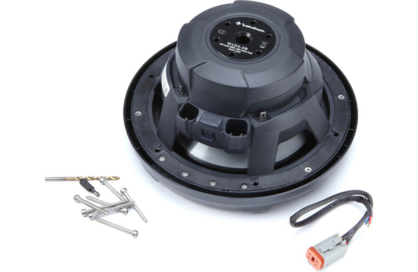 Rockford Fosgate M1 8" Marine Subwoofer w/ RGB LEDs 4 Ohm DVC Black
