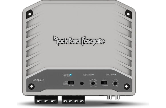 Rockford Fosgate  M2-200X2 Marine 200-Watt 2-Channel Amplifier