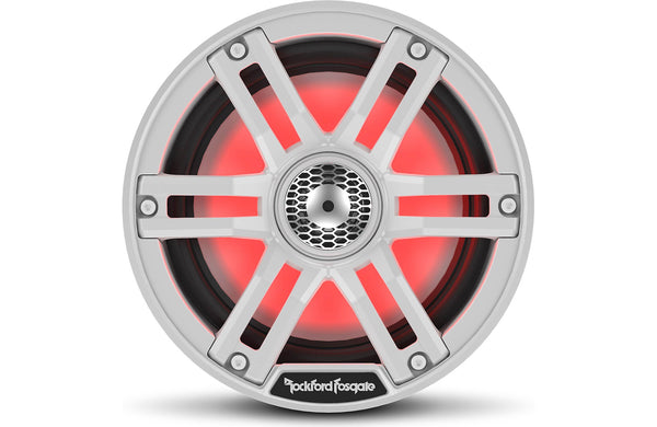 Rockford Fosgate M2 6.5" Marine Speakers - White w/ RGB LEDs