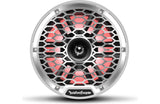 Rockford Fosgate M2 8" Marine Speakers with Horn Tweeters - White with RGB LEDs