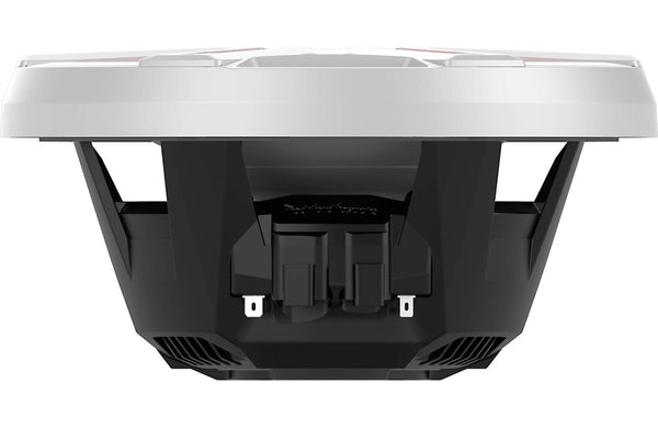 Rockford Fosgate M2 8" Marine Speakers with Horn Tweeters - White with RGB LEDs