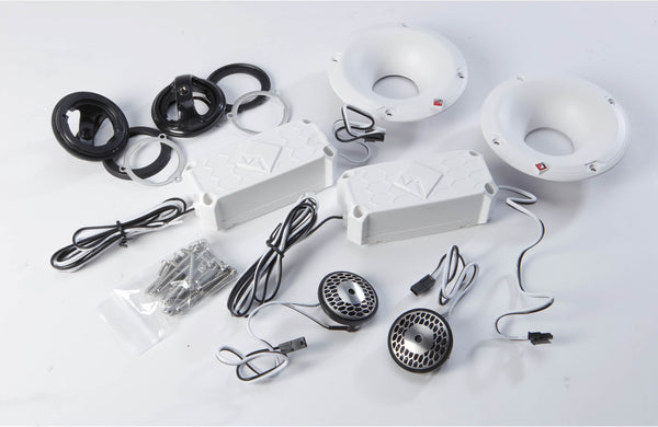Rockford Fosgate M2 1" Marine Tweeter Set White