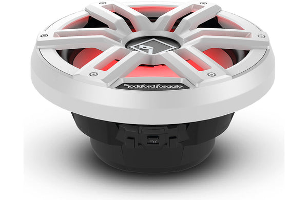 Rockford Fosgate M2 12 Inch Marine Subwoofer 2 Ohm DVC White for Enclosures