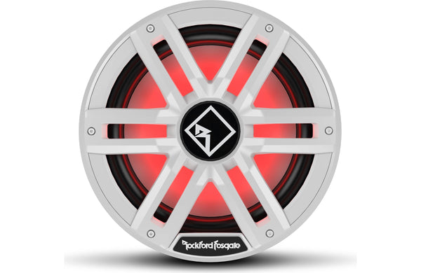 Rockford Fosgate M2 12 Inch Marine Subwoofer 2 Ohm DVC White for Enclosures