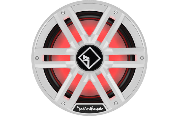 Rockford Fosgate M2 12 Inch Marine Subwoofer 4 Ohm DVC White