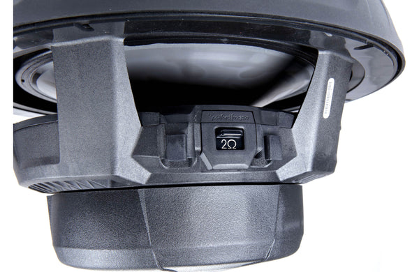 Rockford Fosgate M2 12 Inch Marine Subwoofer 4 Ohm DVC Black