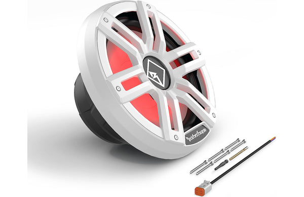 Rockford Fosgate M2 12 Inch Marine Subwoofer 4 Ohm DVC White for Enclosures