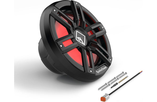 Rockford Fosgate M2 12 Inch Marine Subwoofer 4 Ohm DVC Black for Enclosures