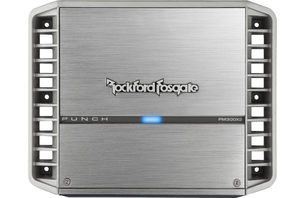 Rockford Fosgate PM300X2 Punch Series 300 Watt 2 Channel Marine Amplifier