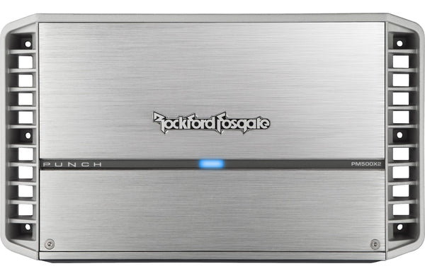 Rockford Fosgate PM500X2 Punch Series 500 Watt 2 Channel Marine Amplifier