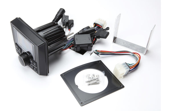 Rockford Fosgate Compact Digital Media Receiver with Bluetooth Sirius XM Ready & Camera Input