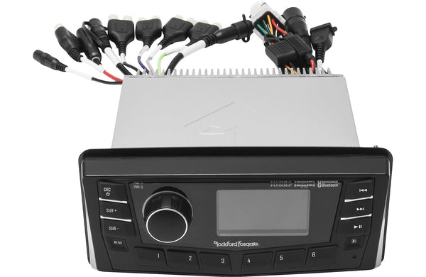 Rockford Fosgate Punch Marine/Motorsport AM/FM/WB Digital Media Receiver 2.7" Display w/ CAN bus
