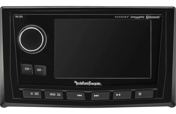 Rockford Fosgate Punch Marine/Motorsport Full Function Wired 5" TFT Display Head