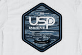 USP Marine Long Sleeve Performance Shirt (Blue Camo)