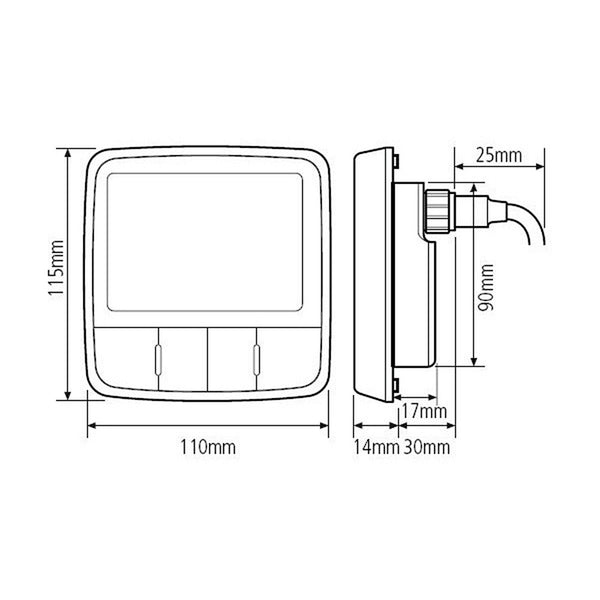Raymarine i60 Wind Display System