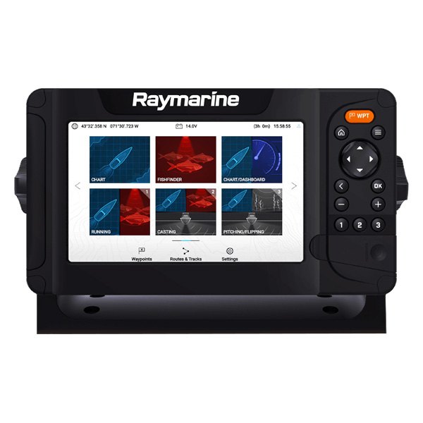 Raymarine Element 7 HV Combo with Lighthouse North America Chart - No Transducer
