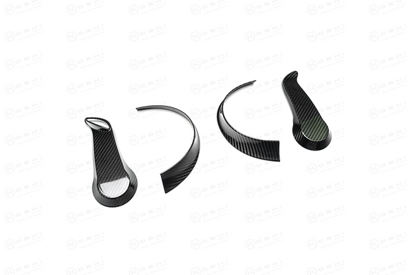 Carbon Fiber Accent Overlays for Mercury Gen 1 (Design 2) DTS Multi-Engine Control Throttle