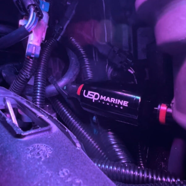 USP Marine Tuning Billet Aluminum High-Flow Fuel Filter Kit For Verado Engines