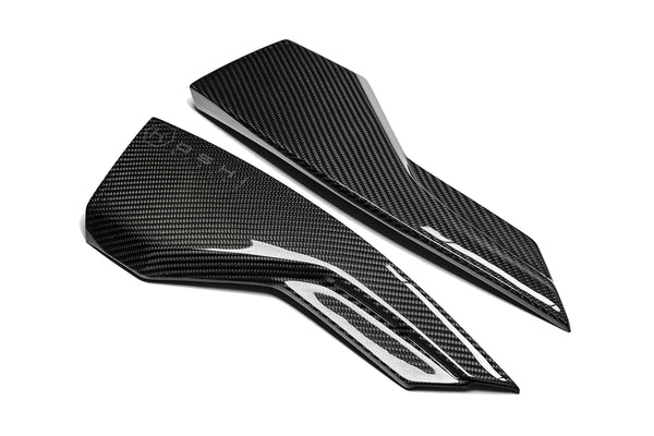 Koshi Marine Carbon Fiber Engine Air Scoops for Mercury V8 Outboard