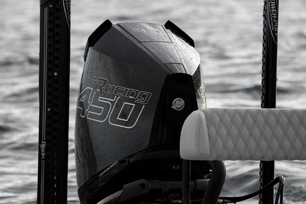 Koshi Marine Carbon Fiber Engine Air Scoops for Mercury V8 Outboard
