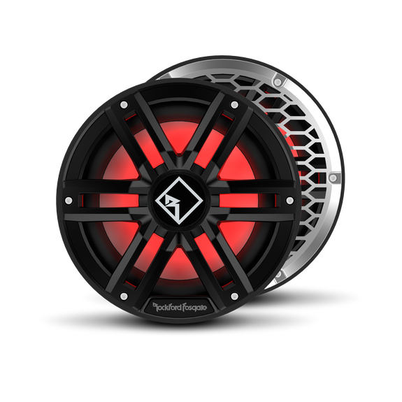 Rockford Fosgate M2D2-10SB M2 10 Inch Marine Subwoofer Sealed 4 Ohm DVC Black